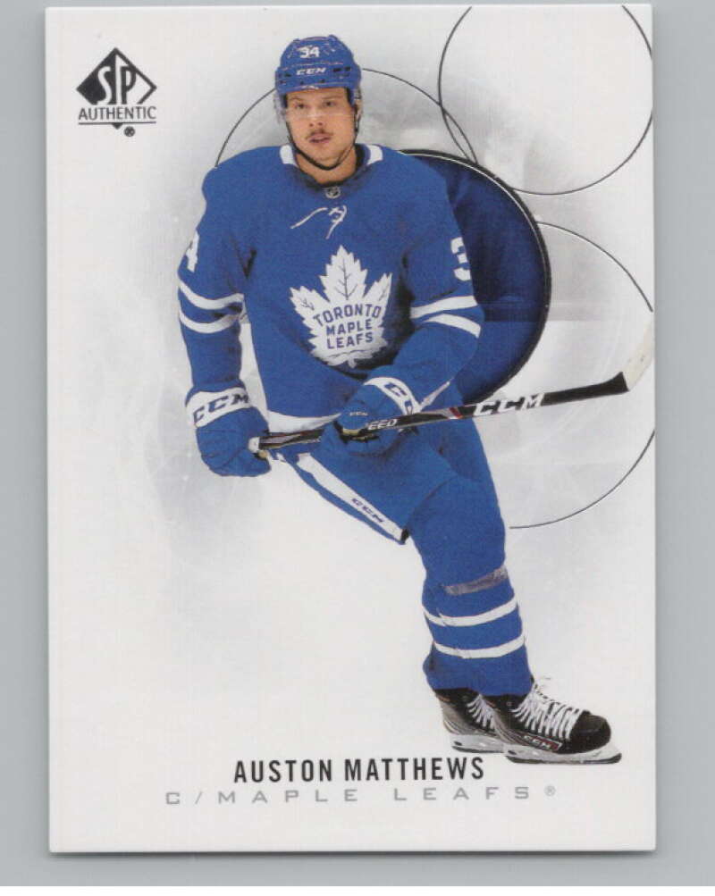 2020-21 SP Authentic #58 Auston Matthews  Toronto Maple Leafs  V100680 Image 1