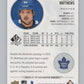 2020-21 SP Authentic #58 Auston Matthews  Toronto Maple Leafs  V100685 Image 2