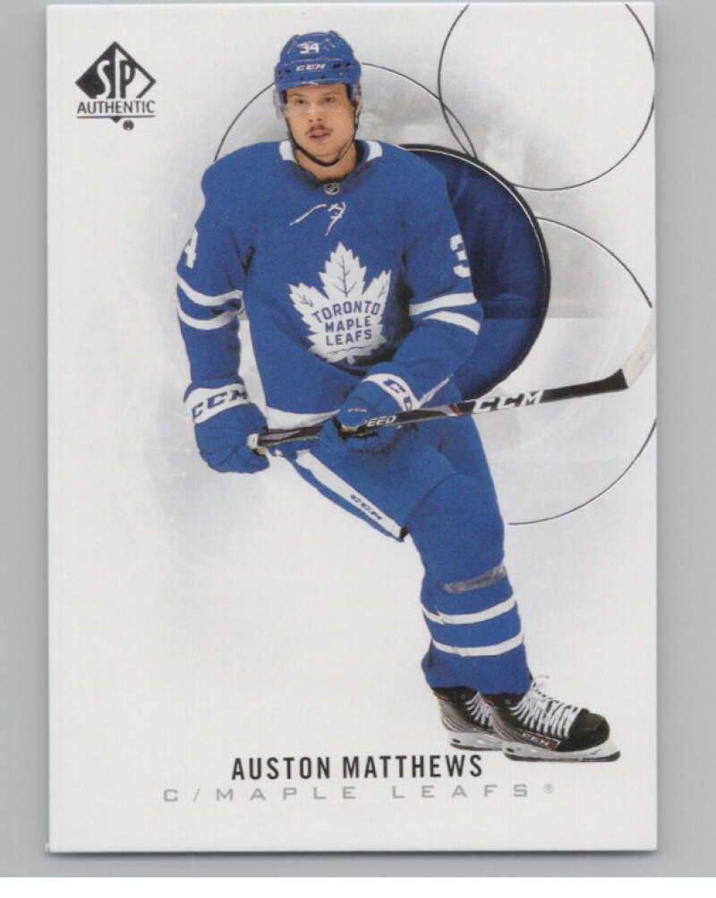 2020-21 SP Authentic #58 Auston Matthews  Toronto Maple Leafs  V100686 Image 1