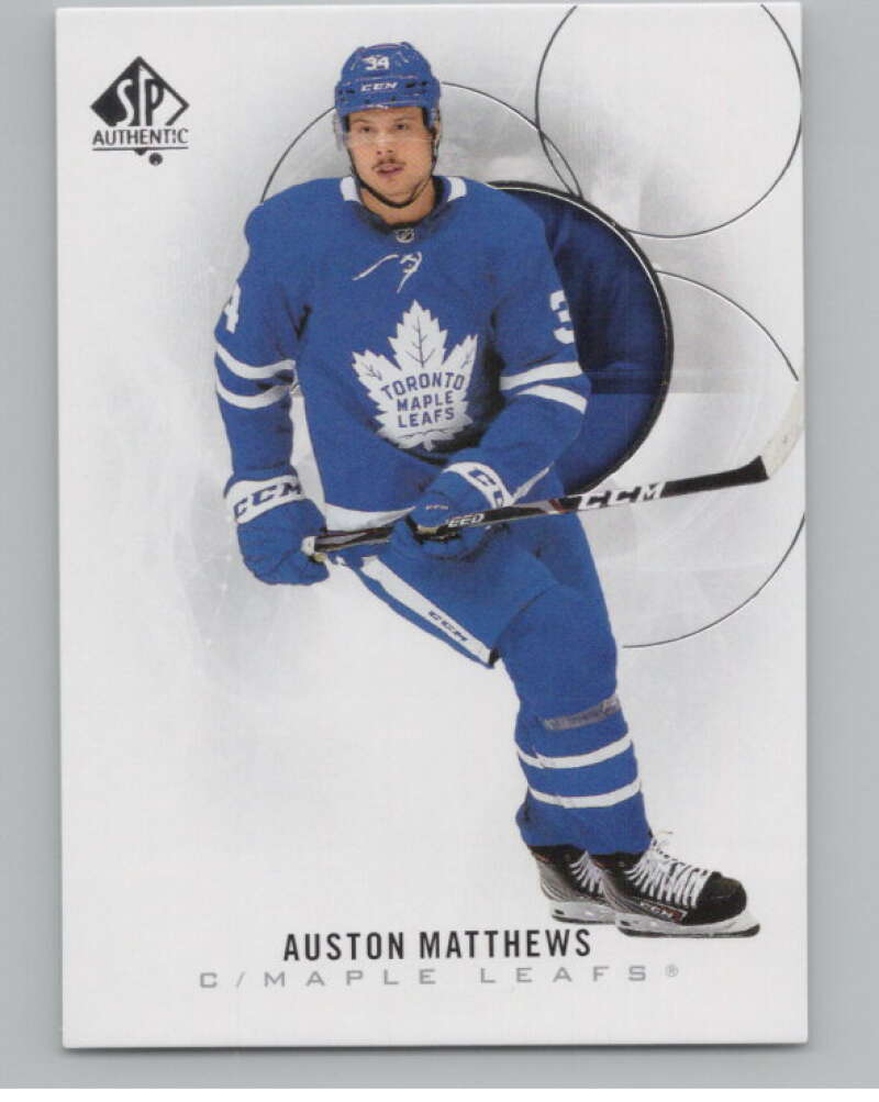 2020-21 SP Authentic #58 Auston Matthews  Toronto Maple Leafs  V100691 Image 1
