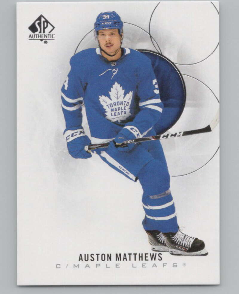 2020-21 SP Authentic #58 Auston Matthews  Toronto Maple Leafs  V100692 Image 1