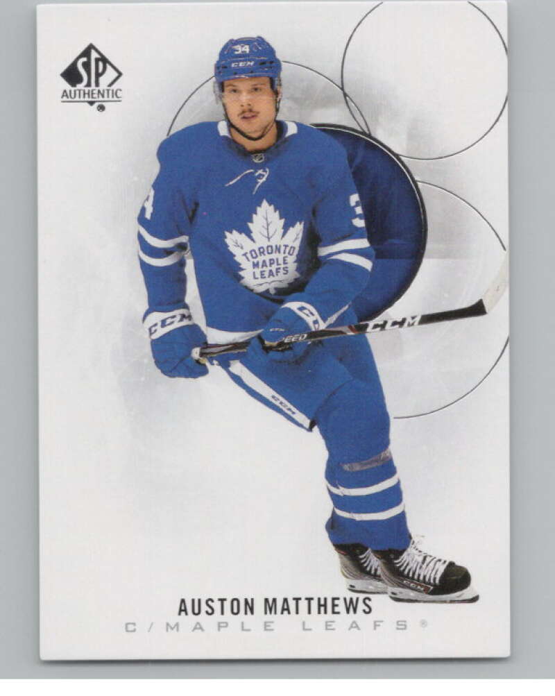 2020-21 SP Authentic #58 Auston Matthews  Toronto Maple Leafs  V100694 Image 1