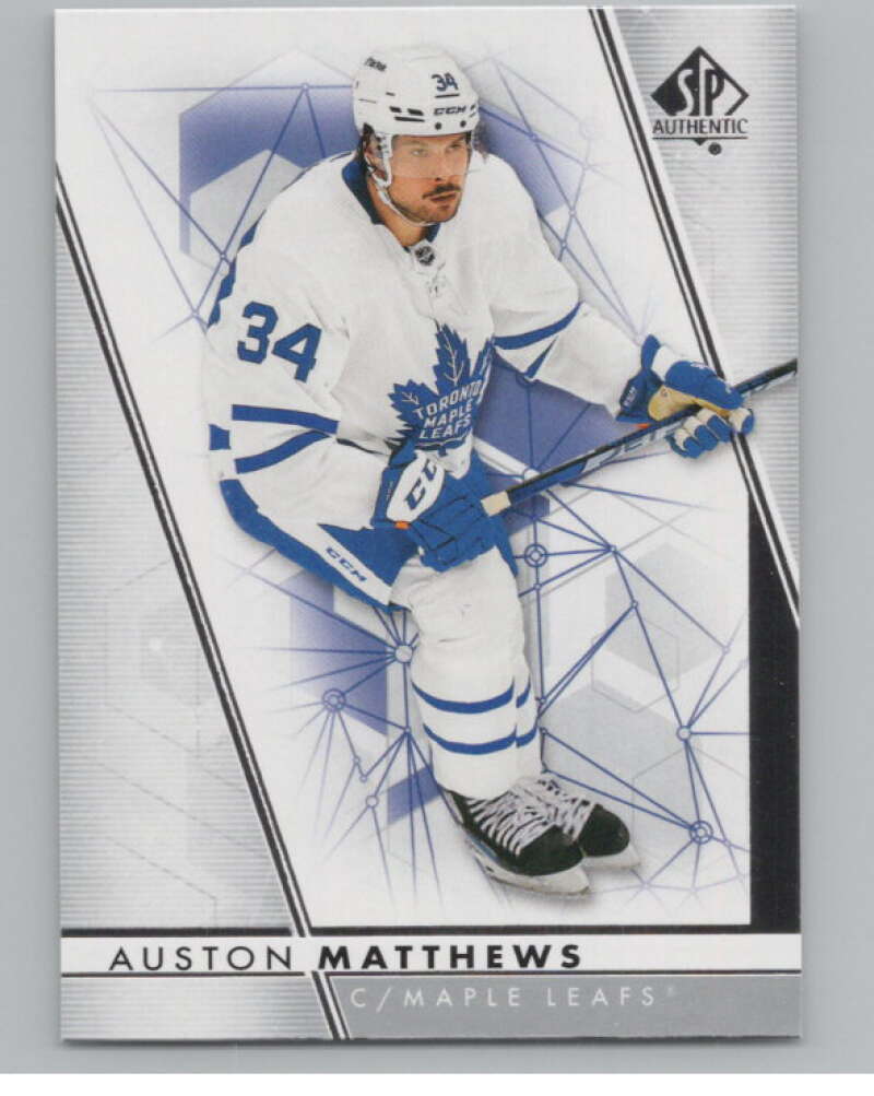 2022-23 SP Authentic #34 Auston Matthews  Toronto Maple Leafs  V100697 Image 1