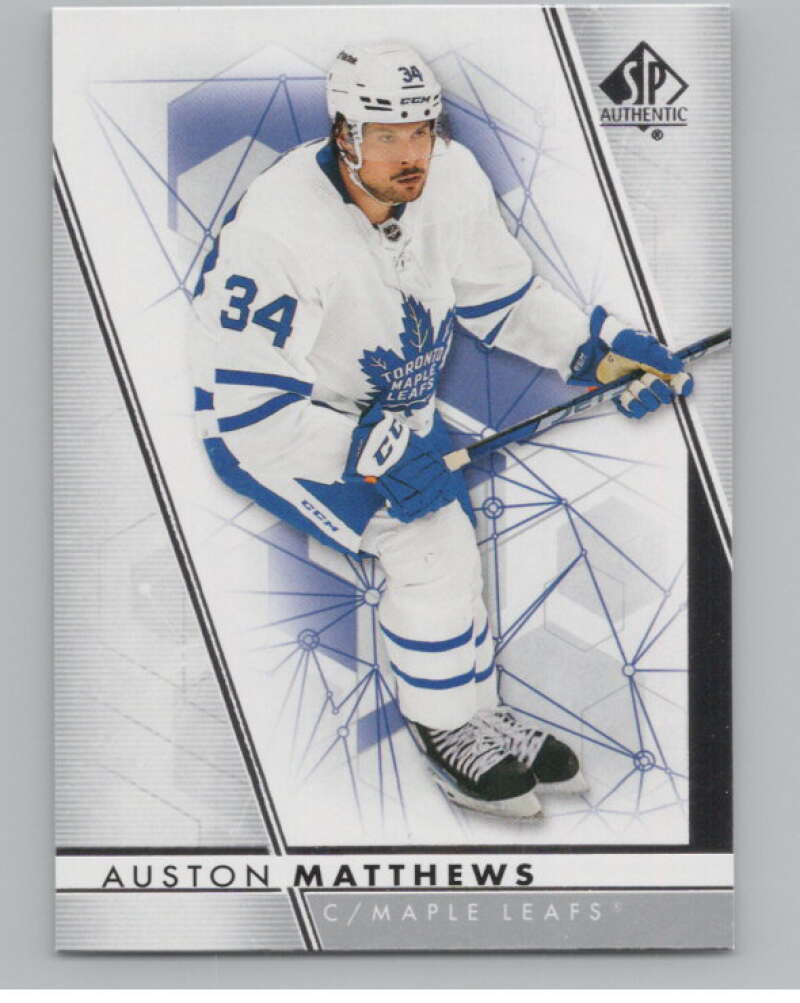 2022-23 SP Authentic #34 Auston Matthews  Toronto Maple Leafs  V100700 Image 1