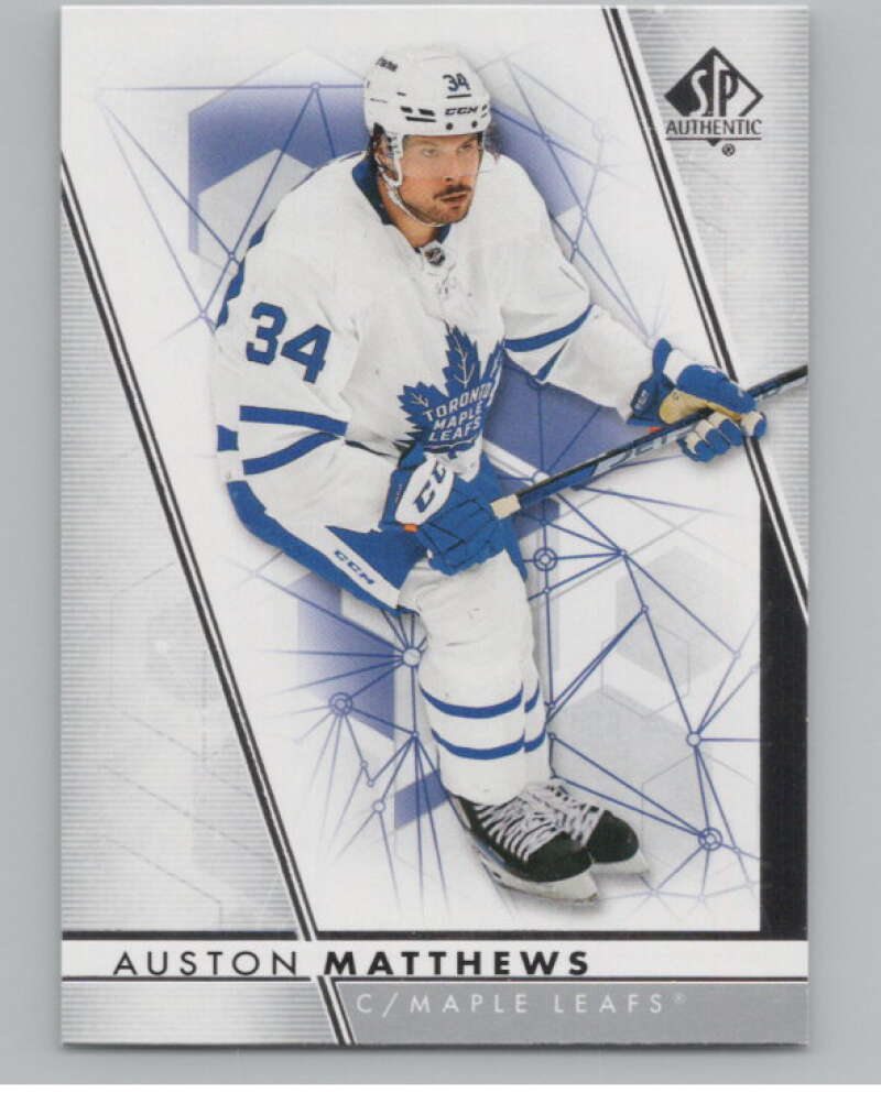 2022-23 SP Authentic #34 Auston Matthews  Toronto Maple Leafs  V100702 Image 1