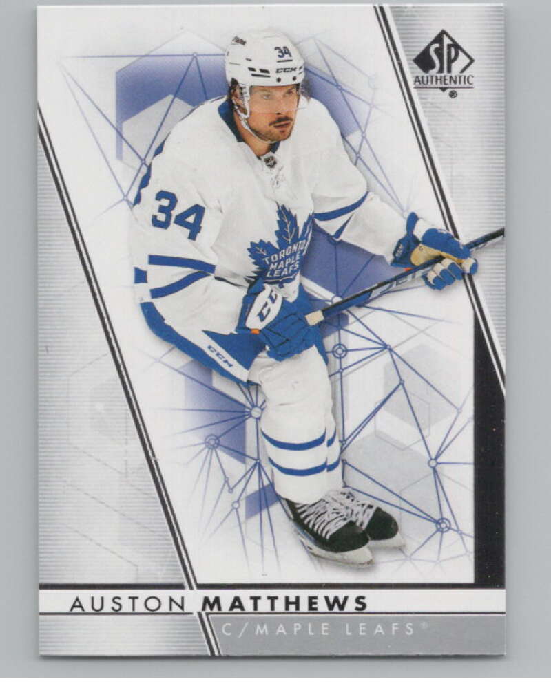 2022-23 SP Authentic #34 Auston Matthews  Toronto Maple Leafs  V100707 Image 1