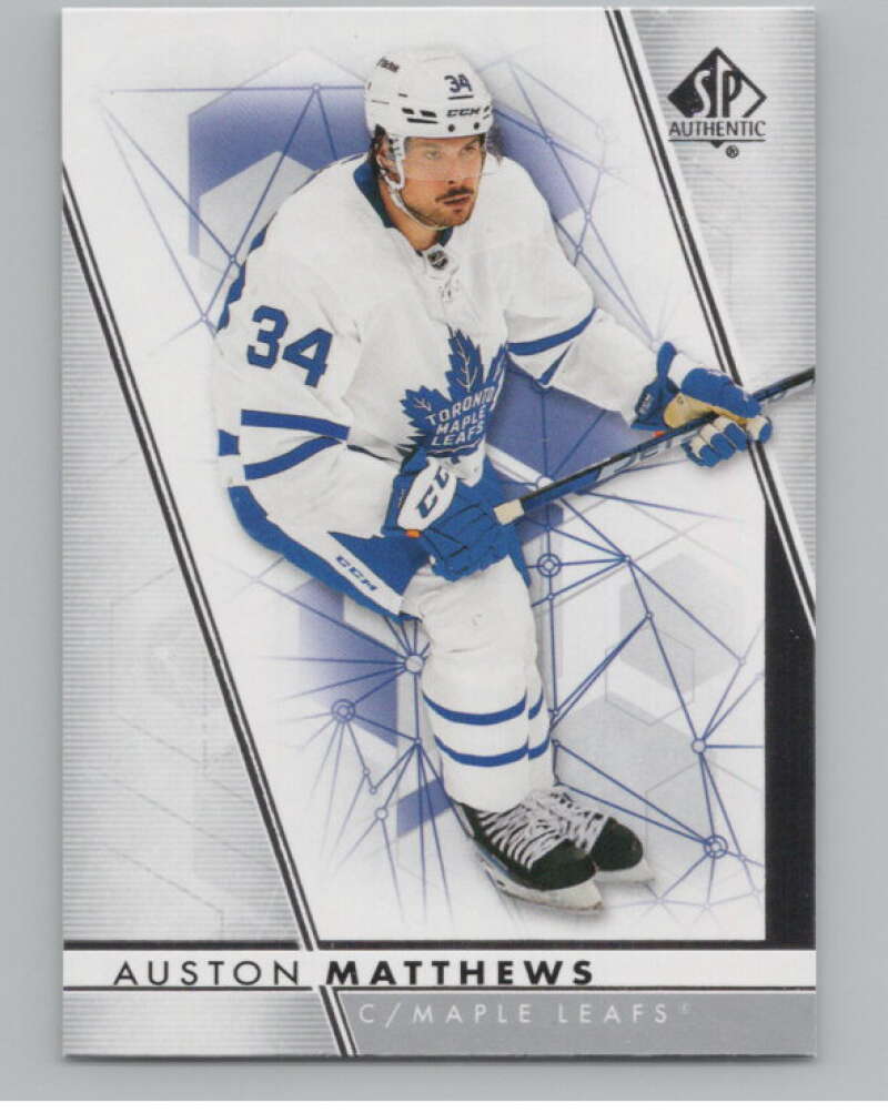 2022-23 SP Authentic #34 Auston Matthews  Toronto Maple Leafs  V100708 Image 1