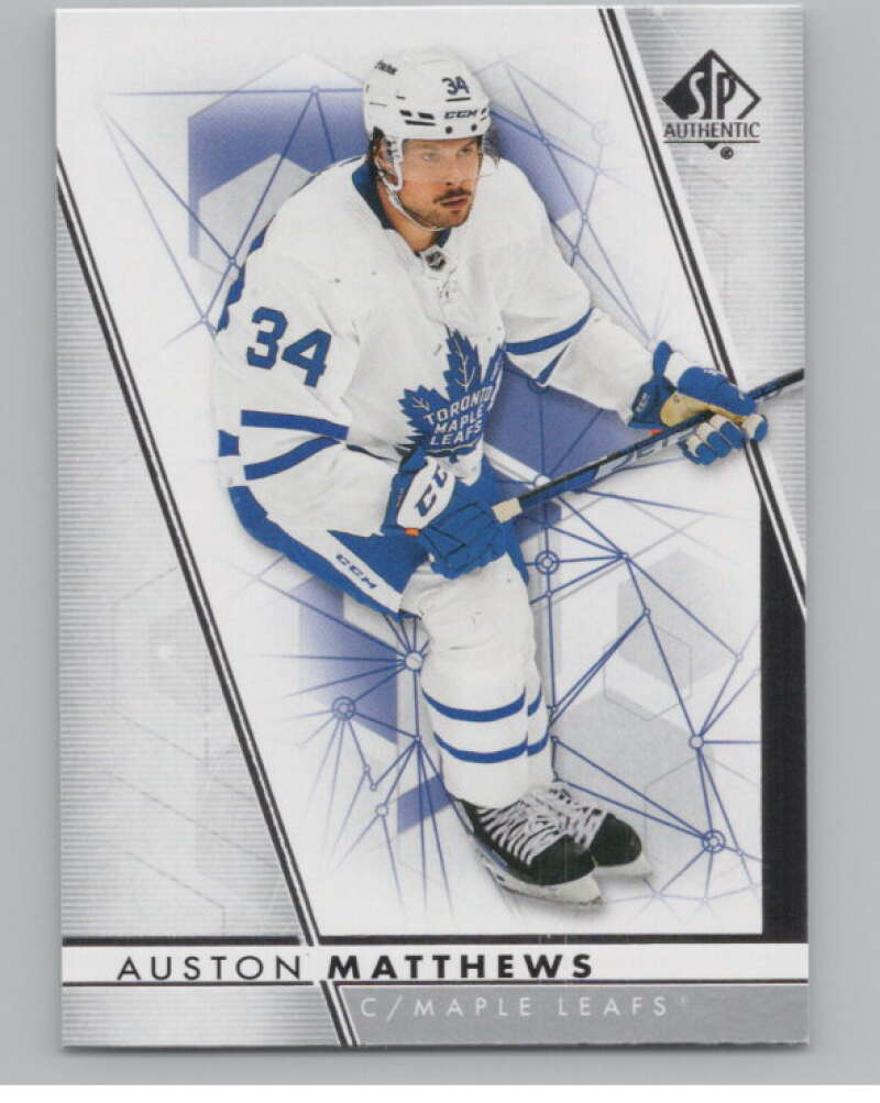 2022-23 SP Authentic #34 Auston Matthews  Toronto Maple Leafs  V100713 Image 1
