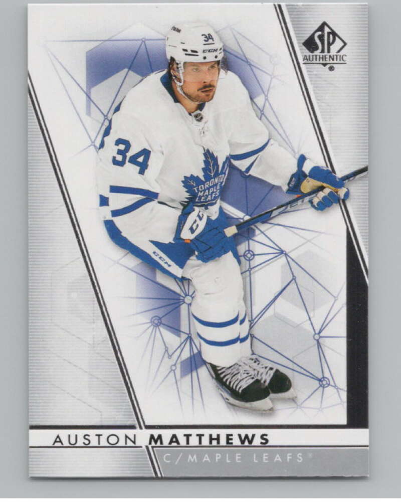 2022-23 SP Authentic #34 Auston Matthews  Toronto Maple Leafs  V100716 Image 1