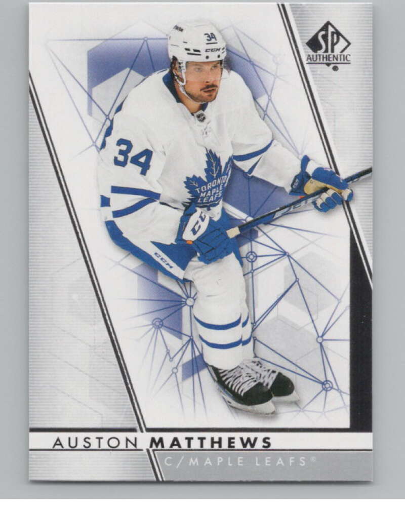 2022-23 SP Authentic #34 Auston Matthews  Toronto Maple Leafs  V100717 Image 1