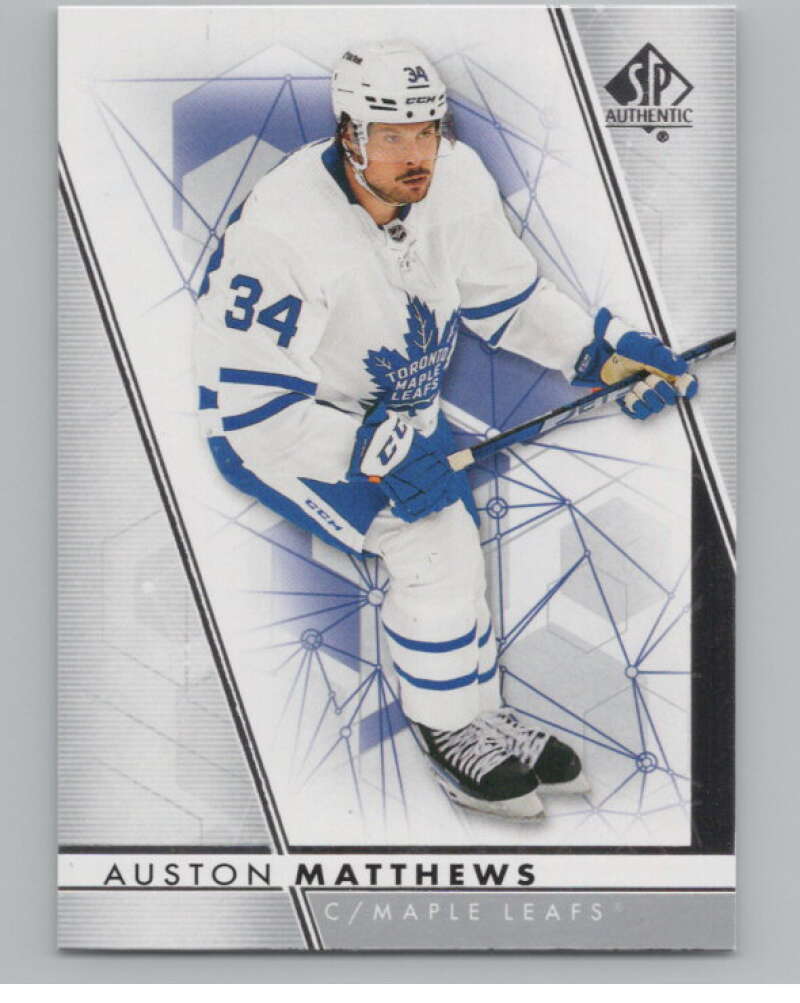 2022-23 SP Authentic #34 Auston Matthews  Toronto Maple Leafs  V100719 Image 1