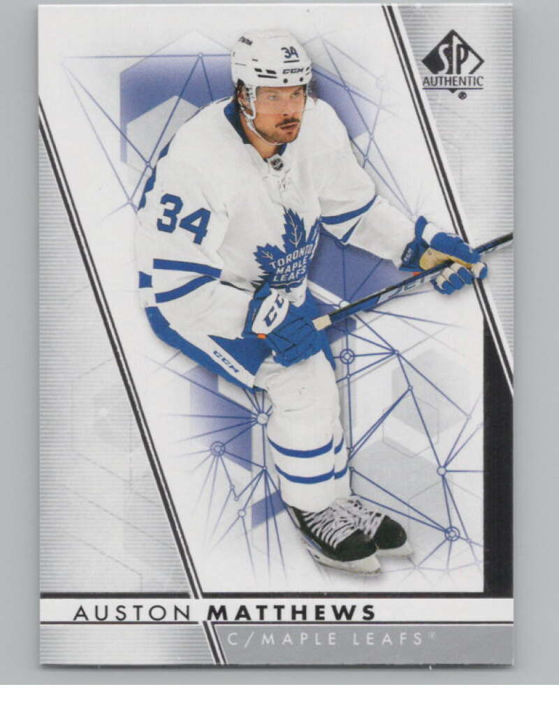 2022-23 SP Authentic #34 Auston Matthews  Toronto Maple Leafs  V100721 Image 1