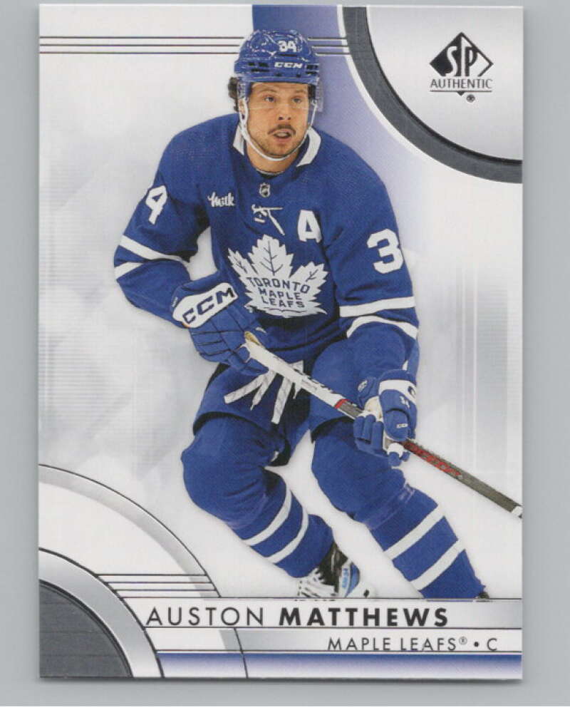 2023-24 SP Authentic #4 Auston Matthews  Toronto Maple Leafs  V100723 Image 1