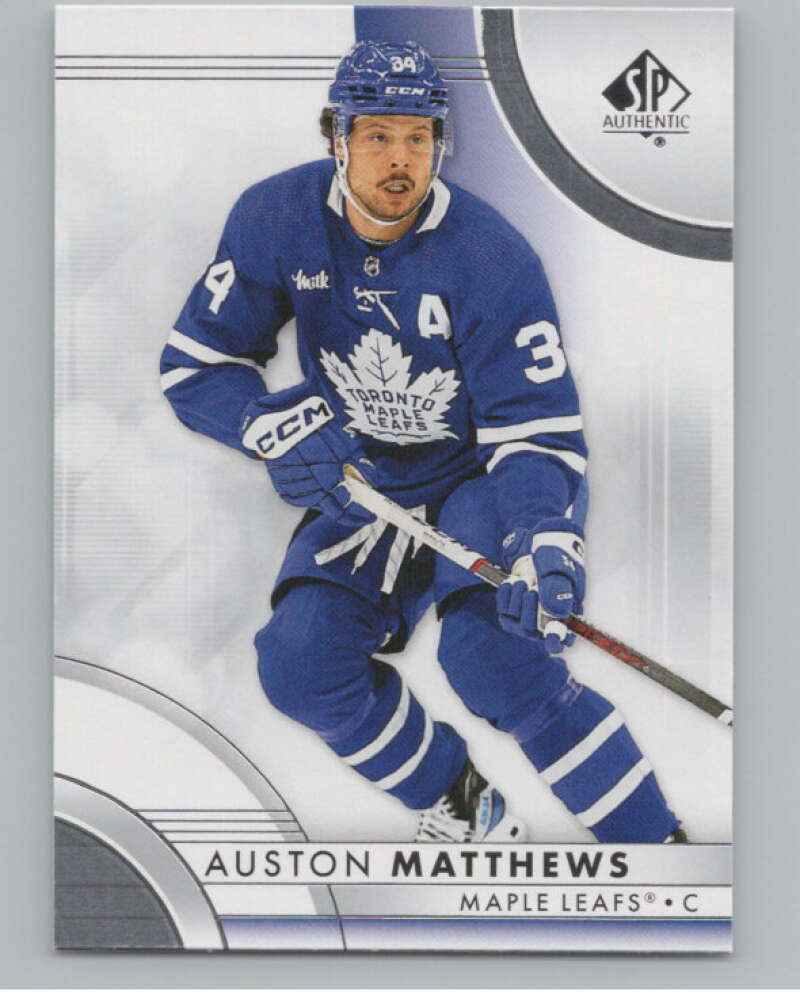 2023-24 SP Authentic #4 Auston Matthews  Toronto Maple Leafs  V100725 Image 1