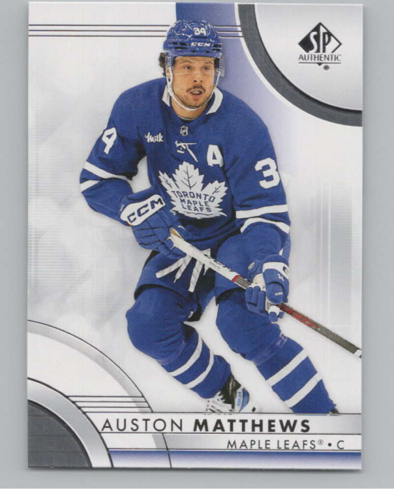 2023-24 SP Authentic #4 Auston Matthews  Toronto Maple Leafs  V100734 Image 1
