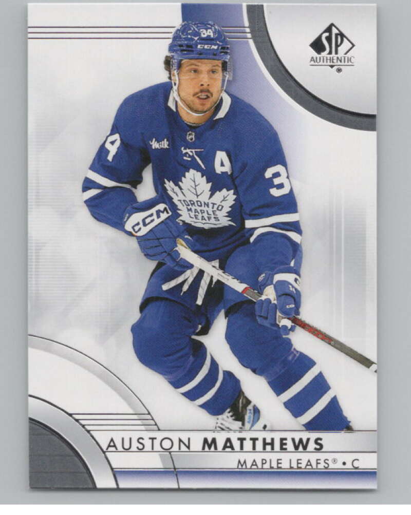 2023-24 SP Authentic #4 Auston Matthews  Toronto Maple Leafs  V100736 Image 1