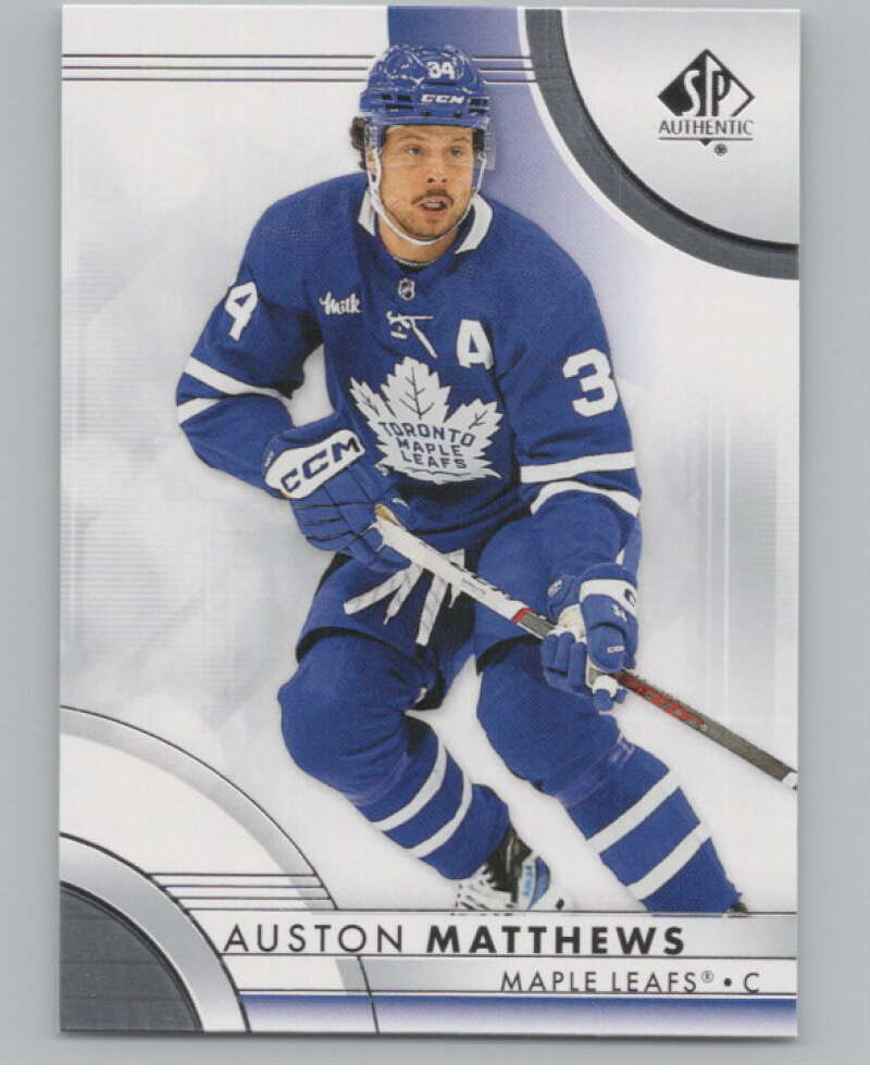 2023-24 SP Authentic #4 Auston Matthews  Toronto Maple Leafs  V100737 Image 1