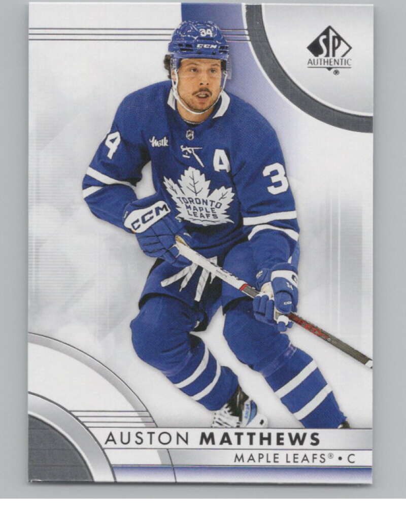 2023-24 SP Authentic #4 Auston Matthews  Toronto Maple Leafs  V100738 Image 1