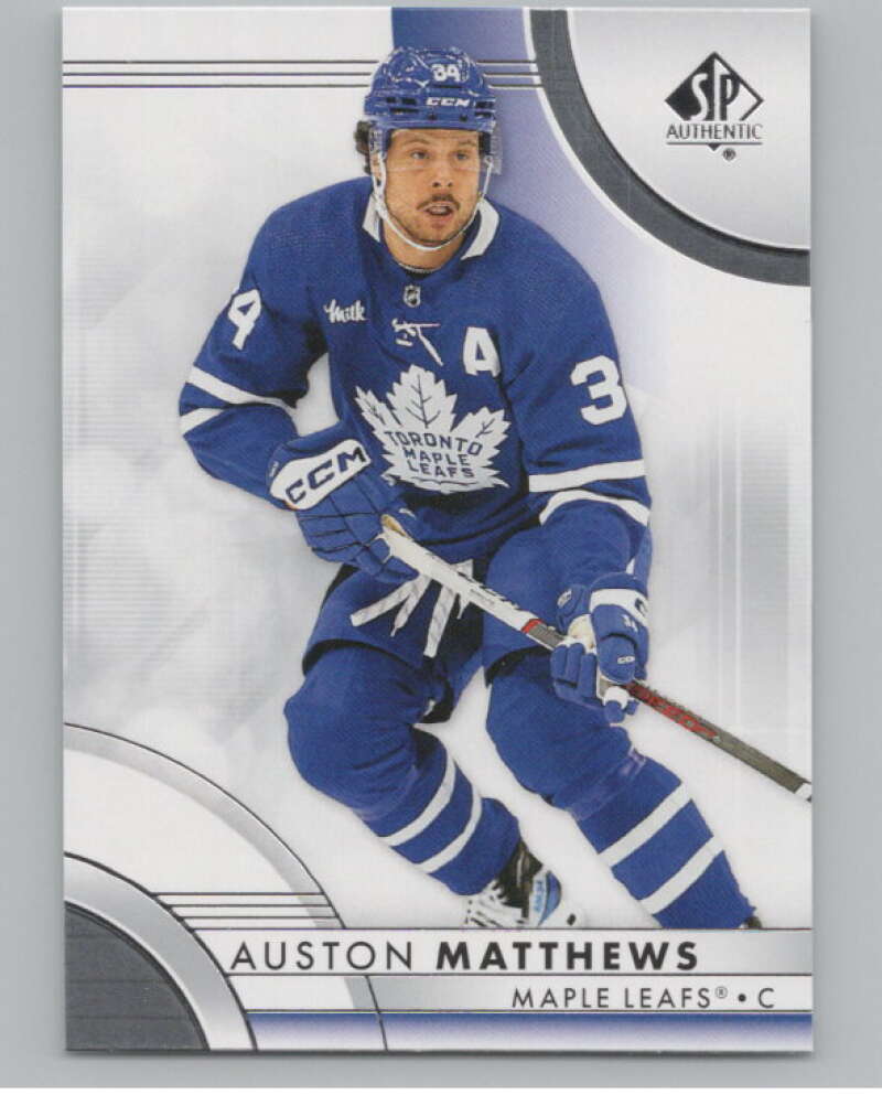 2023-24 SP Authentic #4 Auston Matthews  Toronto Maple Leafs  V100740 Image 1