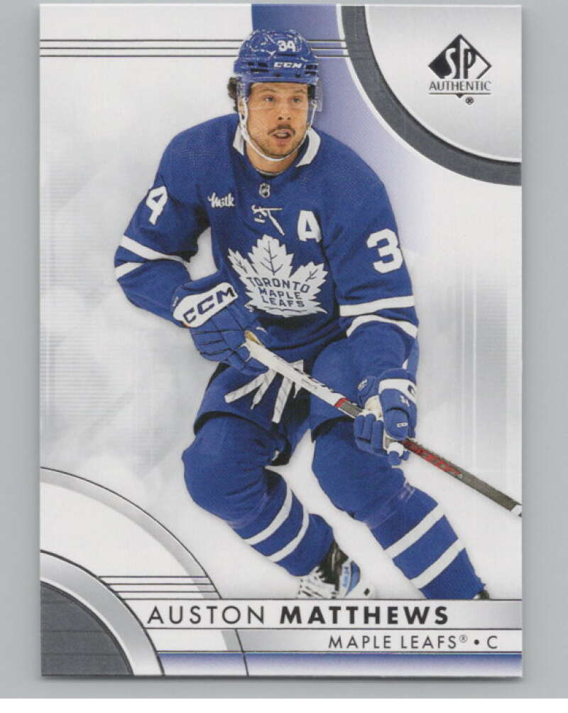 2023-24 SP Authentic #4 Auston Matthews  Toronto Maple Leafs  V100746 Image 1