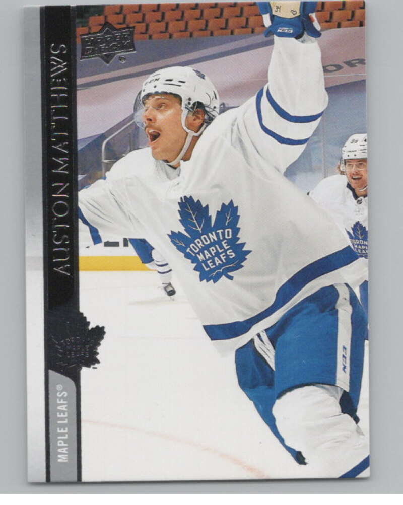 2020-21 Upper Deck #419 Auston Matthews  Toronto Maple Leafs  V100747 Image 1