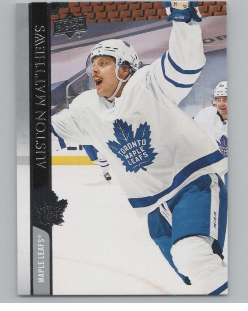 2020-21 Upper Deck #419 Auston Matthews  Toronto Maple Leafs  V100754 Image 1