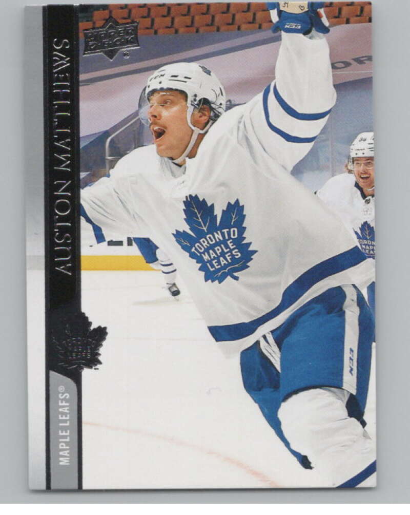 2020-21 Upper Deck #419 Auston Matthews  Toronto Maple Leafs  V100761 Image 1
