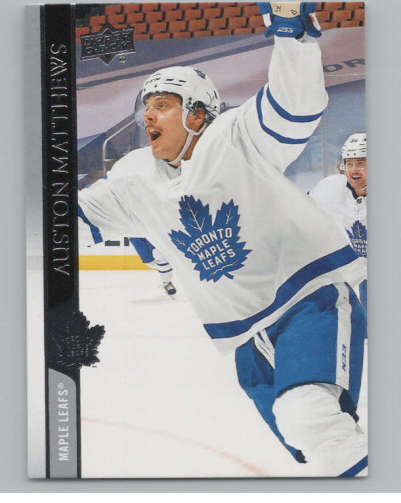 2020-21 Upper Deck #419 Auston Matthews  Toronto Maple Leafs  V100764 Image 1
