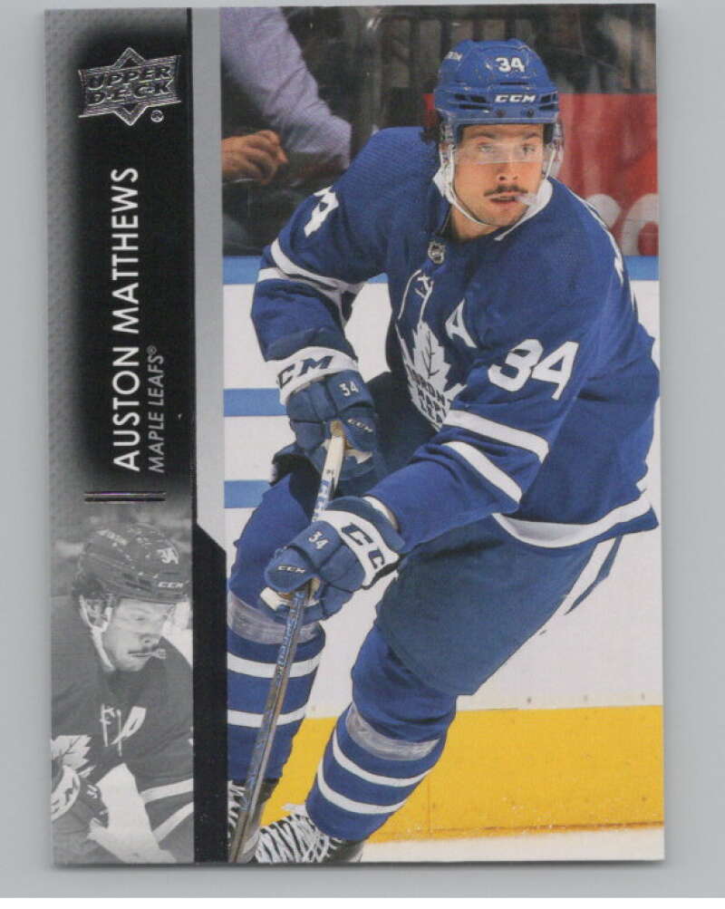 2021-22 Upper Deck #418 Auston Matthews  Toronto Maple Leafs  V100770 Image 1