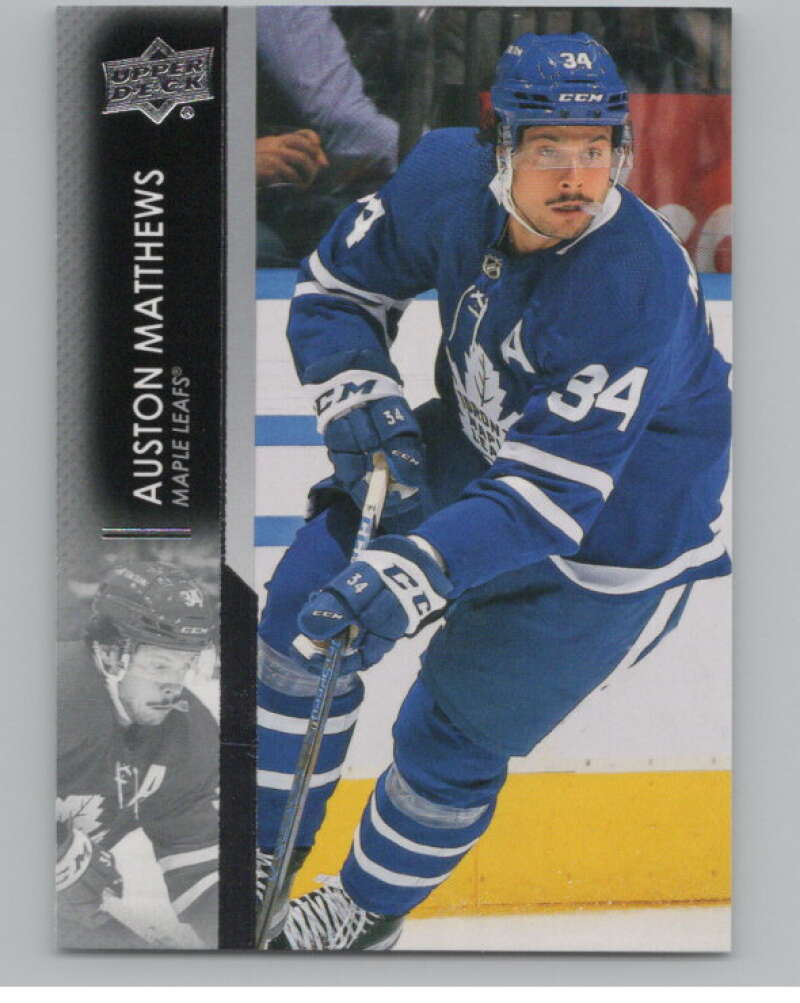 2021-22 Upper Deck #418 Auston Matthews  Toronto Maple Leafs  V100771 Image 1