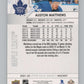 2021-22 Upper Deck #418 Auston Matthews  Toronto Maple Leafs  V100772 Image 2