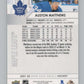 2021-22 Upper Deck #418 Auston Matthews  Toronto Maple Leafs  V100775 Image 2