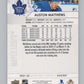 2021-22 Upper Deck #418 Auston Matthews  Toronto Maple Leafs  V100776 Image 2
