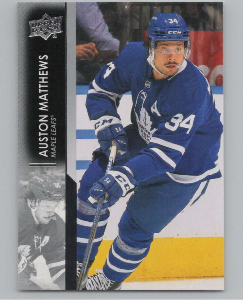 2021-22 Upper Deck #418 Auston Matthews  Toronto Maple Leafs  V100777 Image 1
