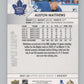 2021-22 Upper Deck #418 Auston Matthews  Toronto Maple Leafs  V100779 Image 2
