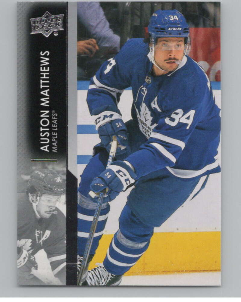 2021-22 Upper Deck #418 Auston Matthews  Toronto Maple Leafs  V100781 Image 1