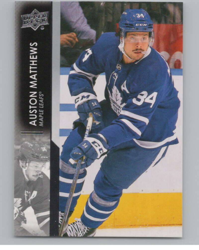 2021-22 Upper Deck #418 Auston Matthews  Toronto Maple Leafs  V100783 Image 1