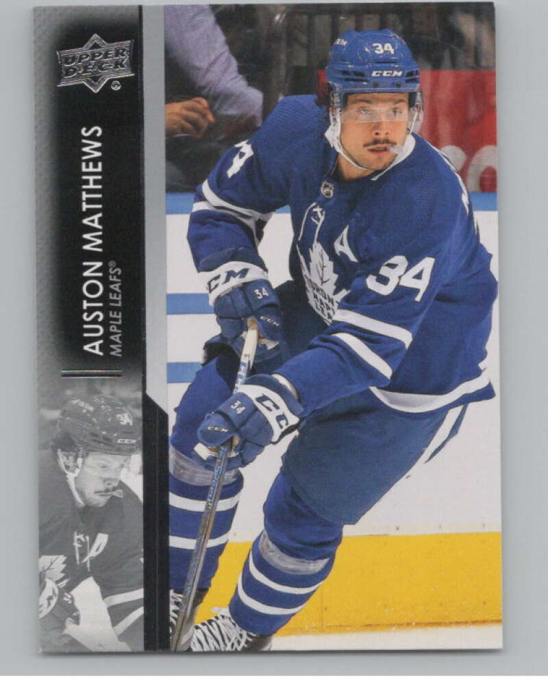 2021-22 Upper Deck #418 Auston Matthews  Toronto Maple Leafs  V100788 Image 1