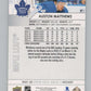 2021-22 Upper Deck #418 Auston Matthews  Toronto Maple Leafs  V100788 Image 2