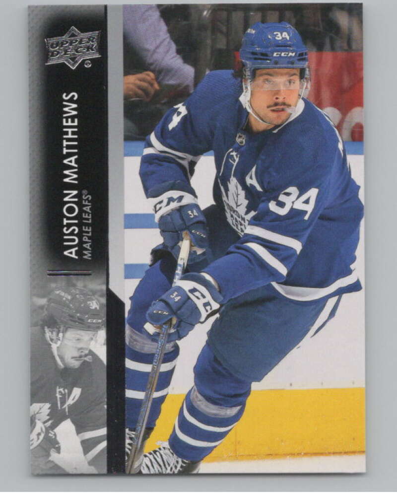 2021-22 Upper Deck #418 Auston Matthews  Toronto Maple Leafs  V100791 Image 1