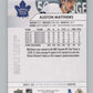 2021-22 Upper Deck Extended Series #674 Auston Matthews Leafs  V100793 Image 2
