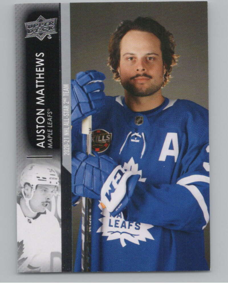 2021-22 Upper Deck Extended Series #674 Auston Matthews Leafs  V100794 Image 1