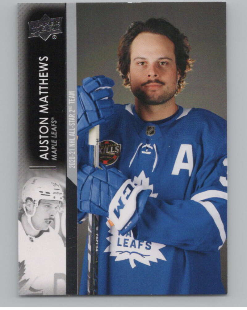 2021-22 Upper Deck Extended Series #674 Auston Matthews Leafs  V100795 Image 1