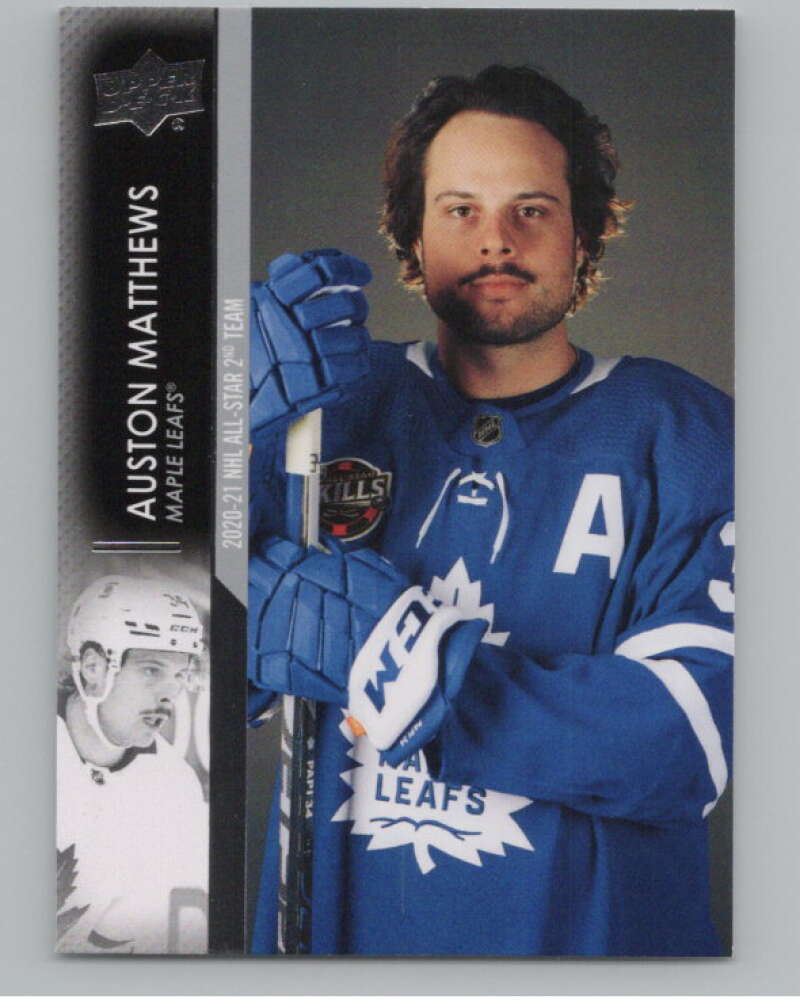 2021-22 Upper Deck Extended Series #674 Auston Matthews Leafs  V100796 Image 1