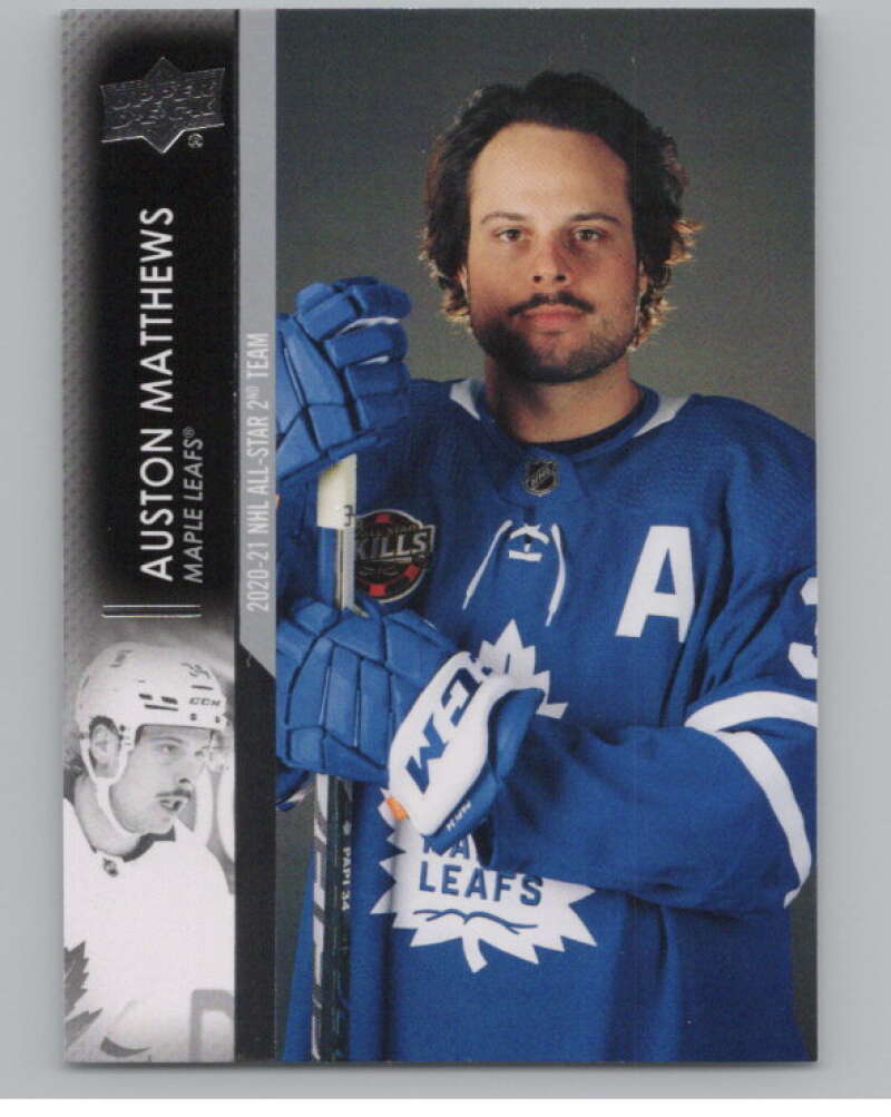 2021-22 Upper Deck Extended Series #674 Auston Matthews Leafs  V100807 Image 1
