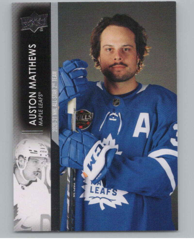 2021-22 Upper Deck Extended Series #674 Auston Matthews Leafs  V100808 Image 1