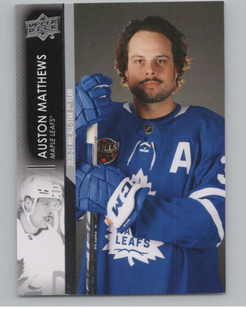 2021-22 Upper Deck Extended Series #674 Auston Matthews Leafs  V100809 Image 1