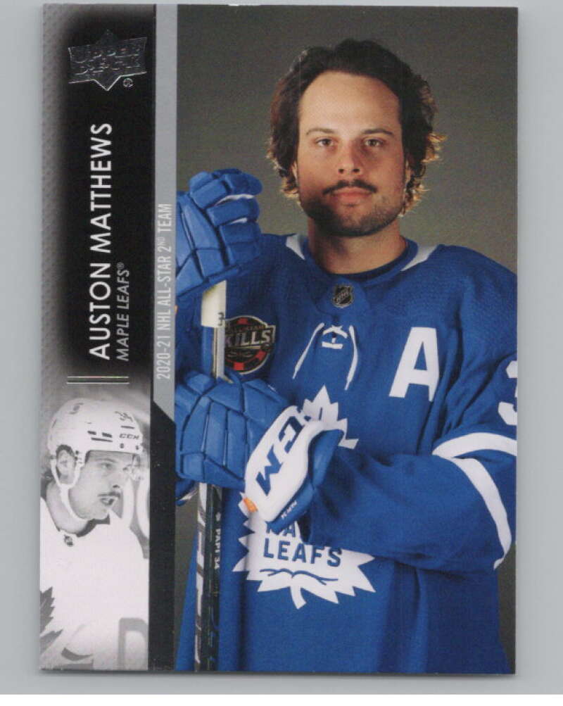 2021-22 Upper Deck Extended Series #674 Auston Matthews Leafs  V100810 Image 1