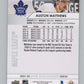 2021-22 Upper Deck Extended Series #674 Auston Matthews Leafs  V100812 Image 2