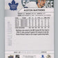2021-22 Upper Deck Extended Series #674 Auston Matthews Leafs  V100813 Image 2